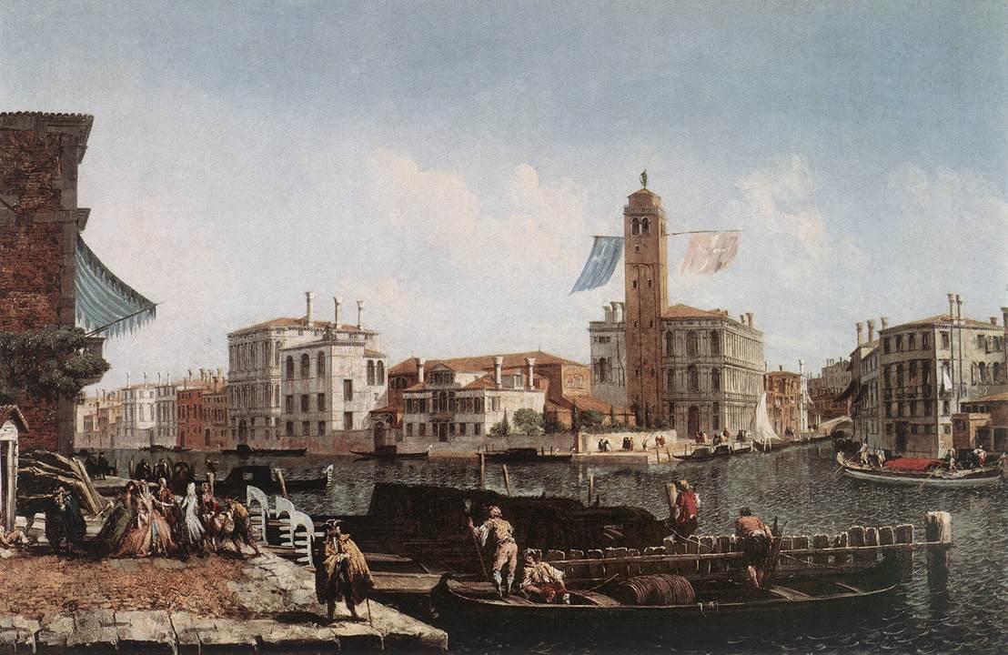 The Grand Canal with the Fishmarket sg